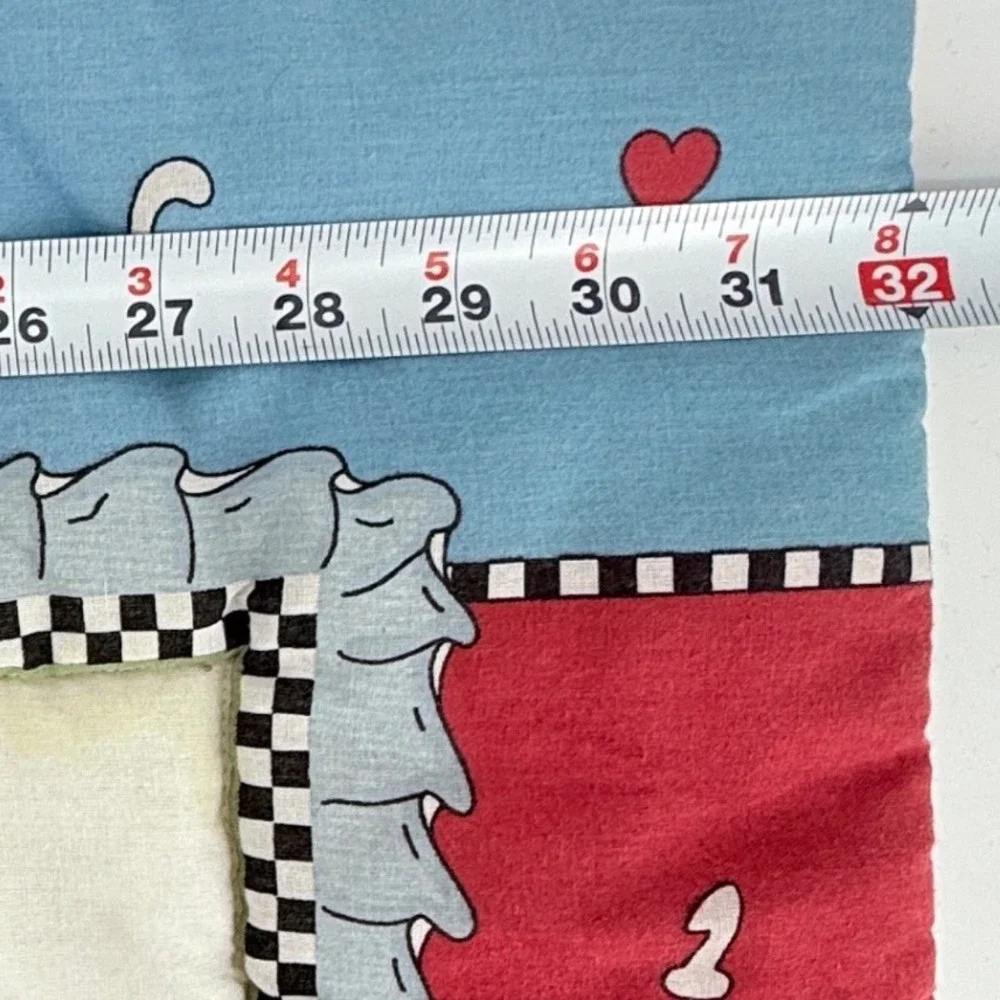 Fisher Price Noahs Ark Boar‎ Animals Red Blue Baby Blanket Kids Quilt Comforter